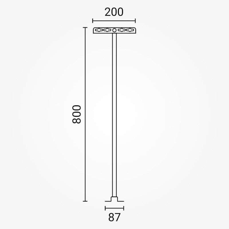 Prožektoriaus laikiklis, 80cm