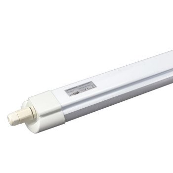 LED šviestuvas, 18W, vandeniui atsparus, šalta balta šviesa