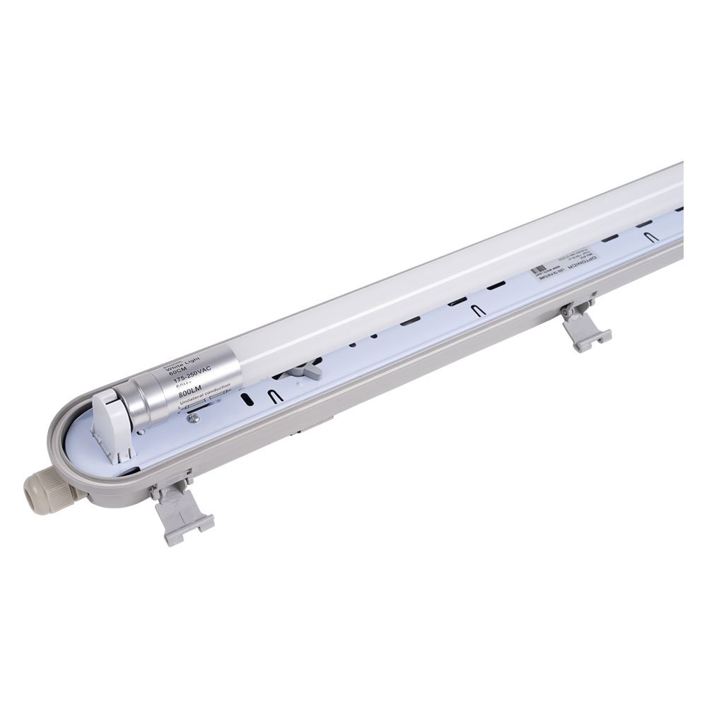 Šviestuvas su T8 LED lempa, 9W (1*9W), šalta balta šviesa Šviestuvas su T8 LED lempa, 9W (1*9W), šalta balta šviesa