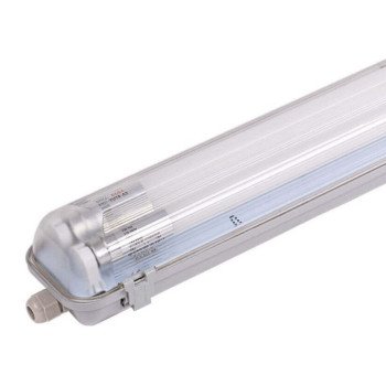 Šviestuvas su T8 LED lempa, 36W (2*18W), šalta balta šviesa