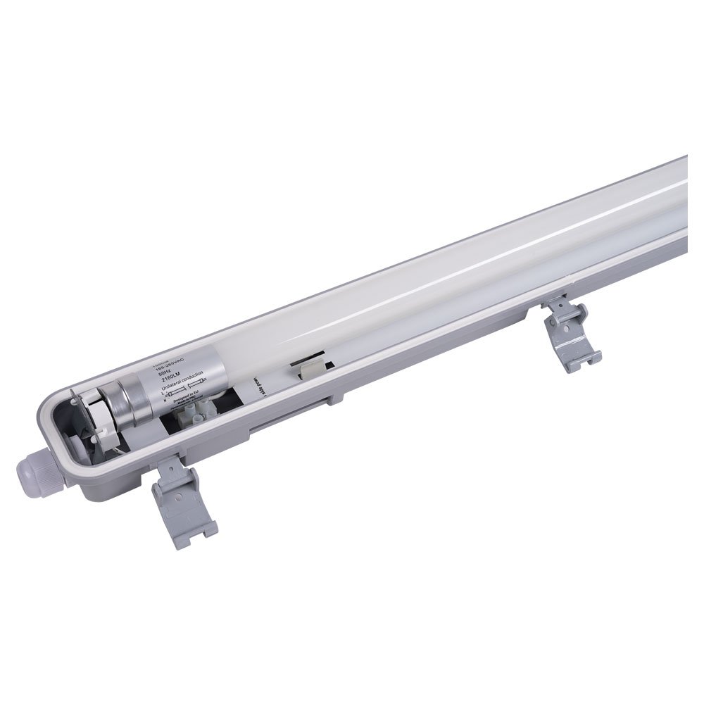Šviestuvas su T8 LED lempa, 22W (1*22W), neutrali balta šviesa Šviestuvas su T8 LED lempa, 22W (1*22W), neutrali balta šviesa