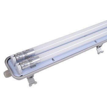 Šviestuvas su T8 LED lempa, 44W (2*22W), šalta balta šviesa