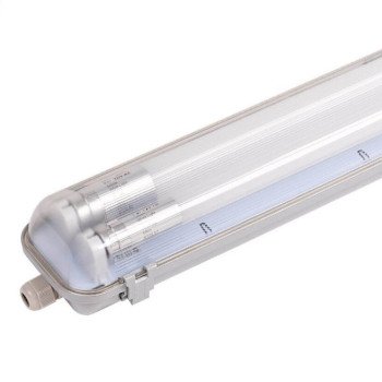 Šviestuvas su T8 LED lempa, 44W (2*22W), šalta balta šviesa