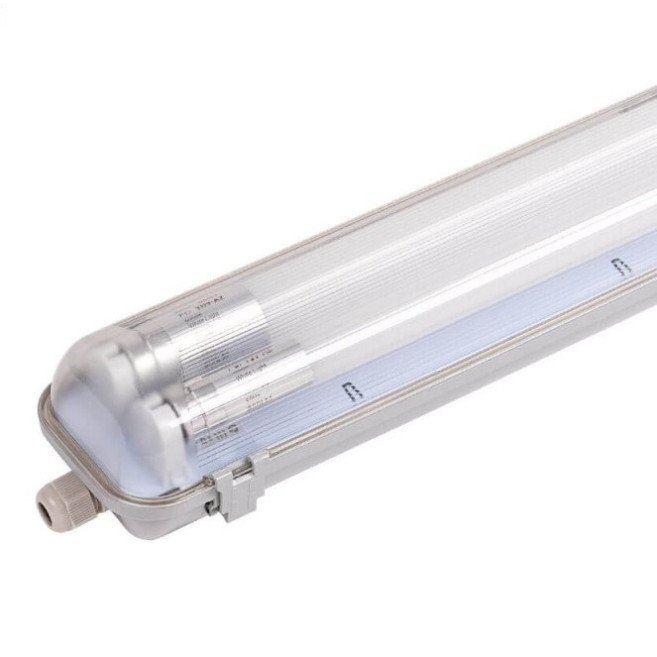Šviestuvas su T8 LED lempa, 44W (2*22W), šalta balta šviesa Šviestuvas su T8 LED lempa, 44W (2*22W), šalta balta šviesa