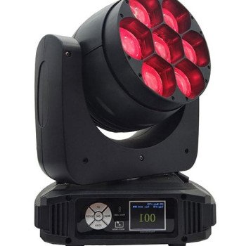 LED slopstantis, judantis prožektorius, 320W, RGBW