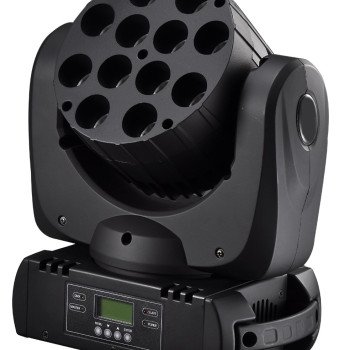 LED judantis prožektorius, 12x10W, 150W, RGBW