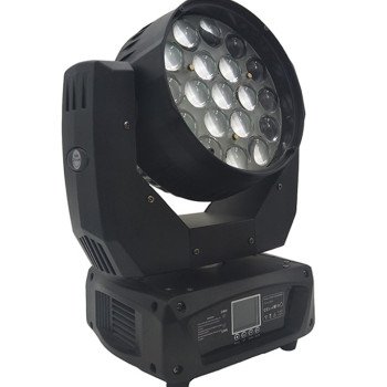 LED spindulio, judantis prožektorius, 19x15W, 300W, RGBW, didinimas LED spindulio, judantis prožektorius, 19x15W, 300W, RGBW, didinimas
