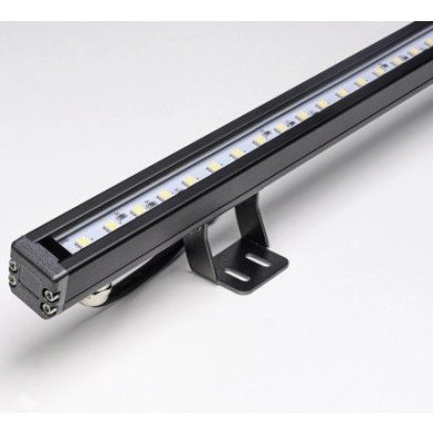 LED sieninis šviestuvas, juodas, 18W, RGBW LED sieninis šviestuvas, juodas, 18W, RGBW