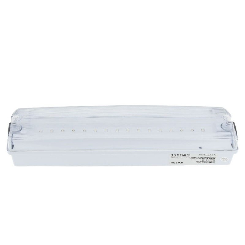 LED evakuacinis šviestuvas, 4W, 3 val., paviršinis