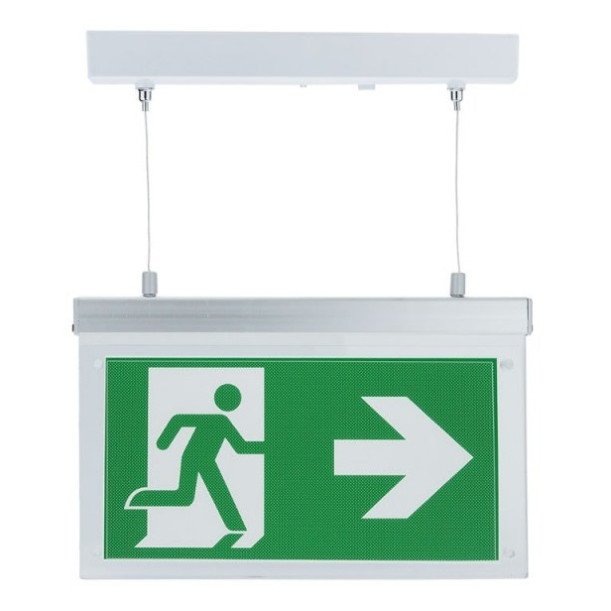 LED evakuacinis šviestuvas, 2W, 3 val., pakabinamas LED evakuacinis šviestuvas, 2W, 3 val., pakabinamas