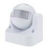 PIR daviklis, 12m, 180°, IP44, baltas