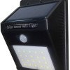 LED sieninis šviestuvas, juodas, 0.75W, šalta balta šviesa