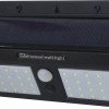LED sieninis šviestuvas, juodas, 1.5W, šalta balta šviesa