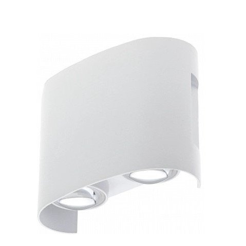 LED sieninis šviestuvas, baltas, 4W, šilta balta šviesa