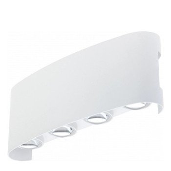 LED sieninis šviestuvas, baltas, 8W, šilta balta šviesa