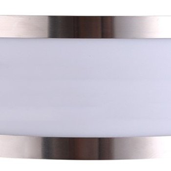 LED sieninis šviestuvas, nerūdyjantis plienas, 1 lizdas, Max 16W