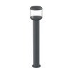 LED vejos lempa, 75cm, tamsiai pilka