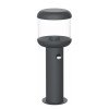 LED vejos lempa, 35cm, PIR jutiklis, tamsiai pilka