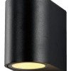 LED sieninis šviestuvas, juodas, cilindrinis, 1 lizdas, Max 35W