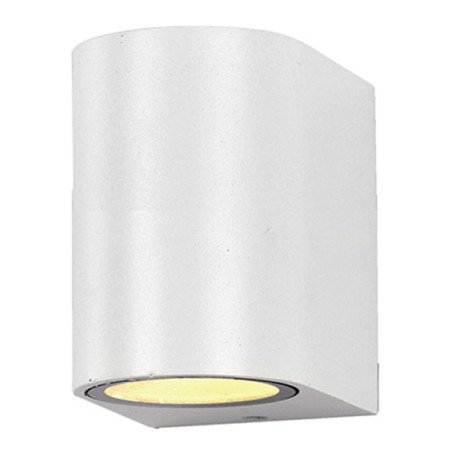 LED sieninis šviestuvas, baltas, cilindrinis, 1 lizdas, Max 35W LED sieninis šviestuvas, baltas, cilindrinis, 1 lizdas, Max 35W