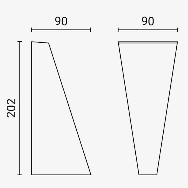 LED sieninis šviestuvas, pilkas, 6W, šilta balta šviesa LED sieninis šviestuvas, pilkas, 6W, šilta balta šviesa