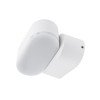 LED sieninis šviestuvas, baltas, pasukamas, 6W, šilta balta šviesa LED sieninis šviestuvas, baltas, pasukamas, 6W, šilta balta šviesa