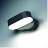 LED sieninis šviestuvas, juodas, pasukamas, 6W, neutrali balta šviesa
