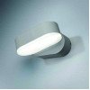 LED sieninis šviestuvas, pilkas, pasukamas, 6W, neutrali balta šviesa