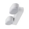 LED sieninis šviestuvas, baltas, pasukamas, 12W, neutrali balta šviesa