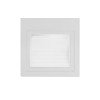 LED laiptų šviestuvas, kvadratinis, baltas, 3W, neutrali balta šviesa LED laiptų šviestuvas, kvadratinis, baltas, 3W, neutrali balta šviesa