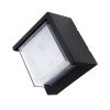 LED sieninis šviestuvas, juodas, kvadratinis, 12W, neutrali balta šviesa LED sieninis šviestuvas, juodas, kvadratinis, 12W, neutrali balta šviesa