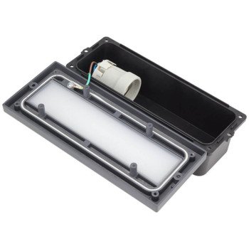 LED sieninis šviestuvas, pilkas