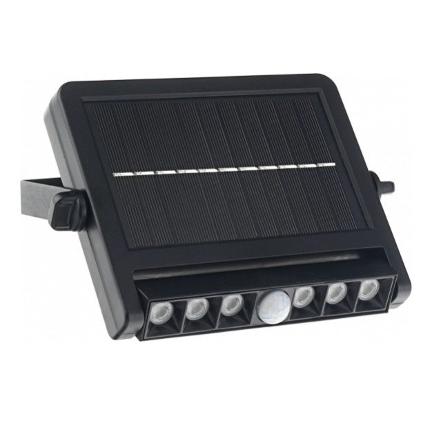 LED saulės sieninis šviestuvas, multifunkcinis, juodas, 1.8W, šalta balta šviesa LED saulės sieninis šviestuvas, multifunkcinis, juodas, 1.8W, šalta balta šviesa