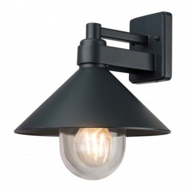 LED sieninis šviestuvas, juodas, kūgis, 1 lizdas, Max 40W LED sieninis šviestuvas, juodas, kūgis, 1 lizdas, Max 40W