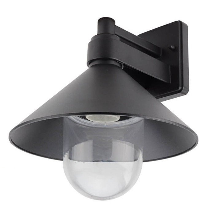 LED sieninis šviestuvas, juodas, kūgis, 1 lizdas, Max 40W LED sieninis šviestuvas, juodas, kūgis, 1 lizdas, Max 40W