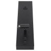 LED sieninis šviestuvas, 11W, ON/OFF jungiklis, USB, juodas, šilta balta šviesa