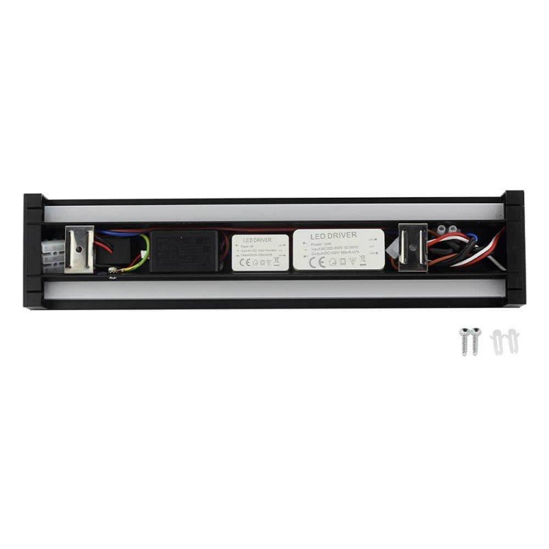 LED sieninis šviestuvas, 11W, ON/OFF jungiklis, USB, juodas, neutrali balta šviesa LED sieninis šviestuvas, 11W, ON/OFF jungiklis, USB, juodas, neutrali balta šviesa