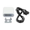 Įkrovimo daliklis, USB 5xTYPE-A, 1xTYPE-C