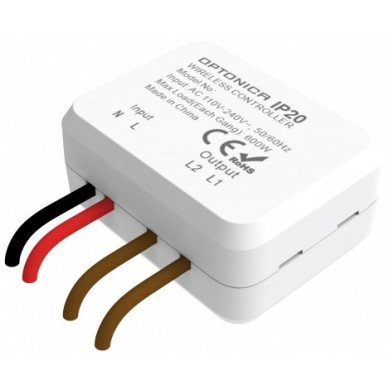LED 2-ų grupių nuotolinis valdiklis su maitinimo valdikliu, juodas LED 2-ų grupių nuotolinis valdiklis su maitinimo valdikliu, juodas