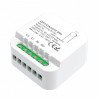 LED 1-os grupės nuotolinis valdiklis su maitinimo valdikliu, WiFi, juodas