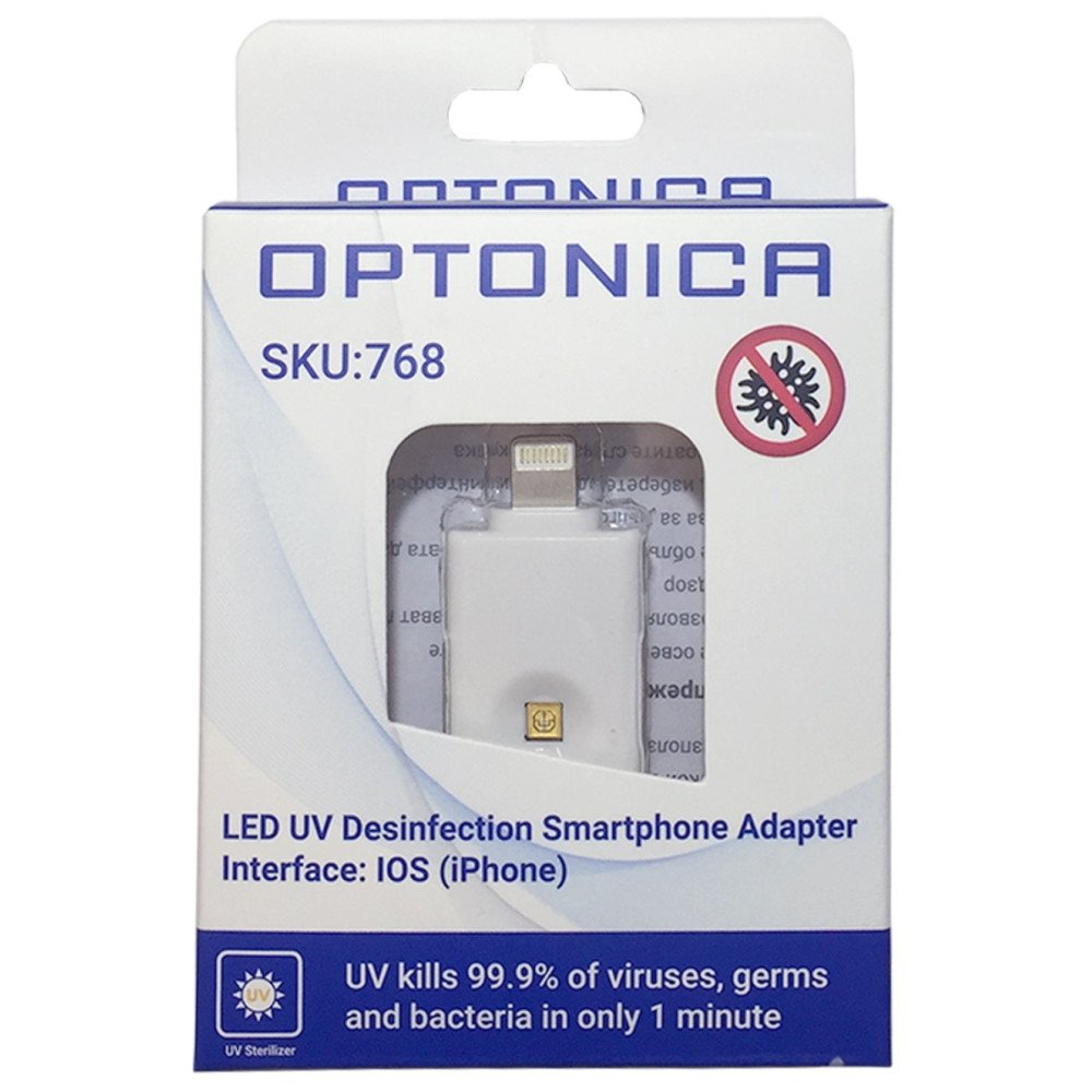 LED UV dezinfekavimo priedėlis telefonui, IOS LED UV dezinfekavimo priedėlis telefonui, IOS