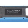 Power bank, 10Ah, 3.7V, saulės panelė 1.2W, LED 2W, juodas ir mėlynas Power bank, 10Ah, 3.7V, saulės panelė 1.2W, LED 2W, juodas ir mėlynas