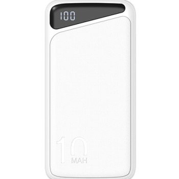 Power bank, 10Ah, 3.7V, Micro/Type-C jungtys, Max išėjimo galia 22.5W, baltas
