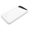 Power bank, 10Ah, 3.7V, Micro/Type-C jungtys, Max išėjimo galia 22.5W, baltas