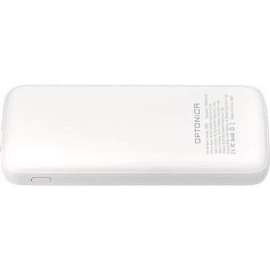 Power bank, 10Ah, 3.7V, Micro/Type-C jungtys, Max išėjimo galia 22.5W, baltas