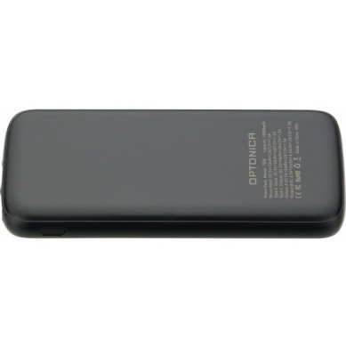 Power bank, 10Ah, 3.7V, Micro/Type-C jungtys, Max išėjimo galia 22.5W, juodas
