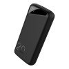 Power bank, 20Ah, 3.7V, Micro/Type-C jungtys, Max išėjimo galia 22.5W, juodas