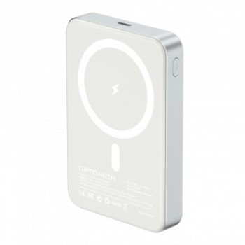 Power Bank, 10Ah, 5V, Type-C, 15W, baltas