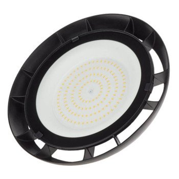 LED Ufo aukštuminis šviestuvas, 90°, 100Lm/W, 100W, šalta balta šviesa
