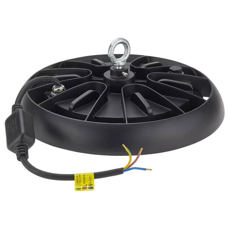 LED Ufo aukštuminis šviestuvas, 90°, 100Lm/W, 150W, neutrali balta šviesa